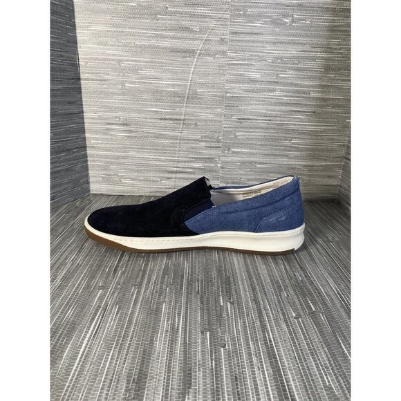 ELEVENTY Mens Suede And Canvas Slip-On Sneakers Size 43 US 9.5 - Picture 5 of 10